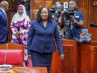 Ida Odinga vetting in Parliament